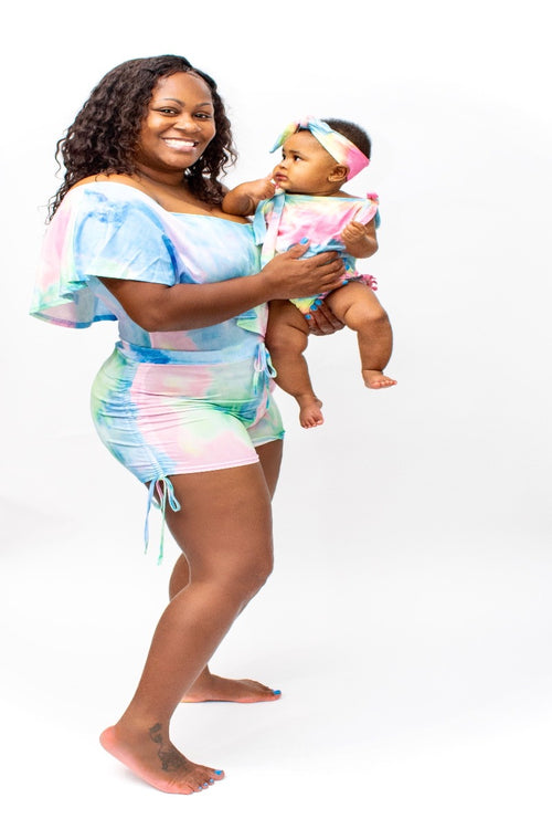 Mommy   Cotton Candy Romper